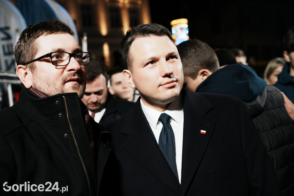 Mentzen - zdjęcia z mieszkańcami Gorlic (26.01.)
