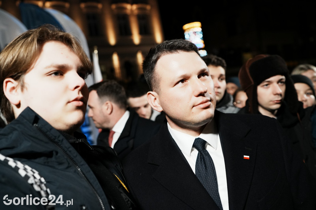 Mentzen - zdjęcia z mieszkańcami Gorlic (26.01.)
