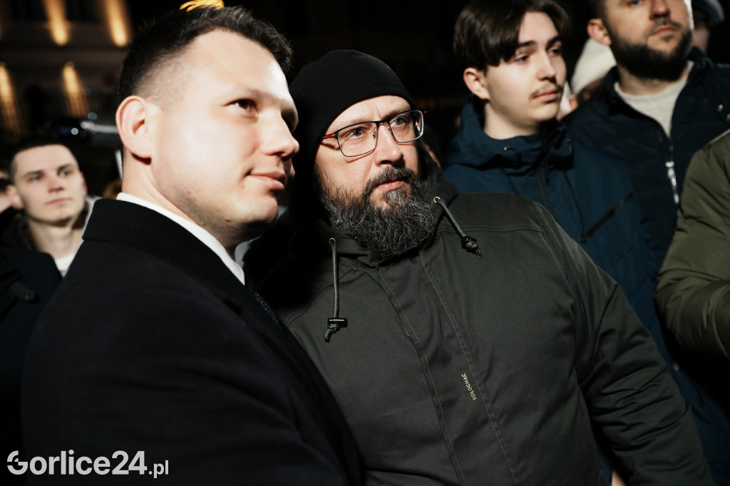 Mentzen - zdjęcia z mieszkańcami Gorlic (26.01.)