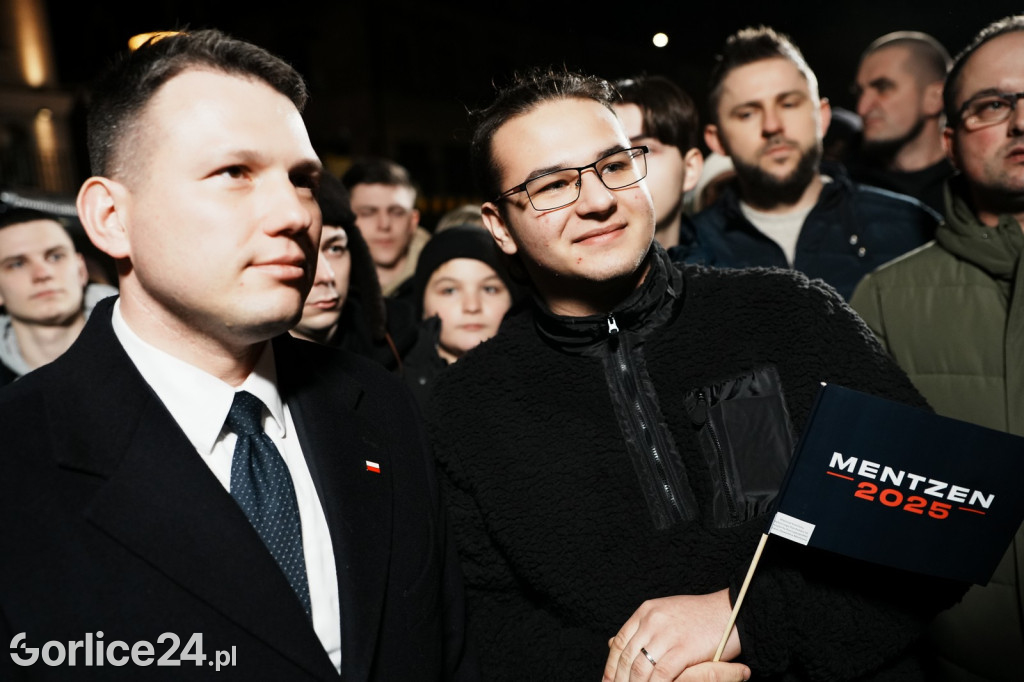 Mentzen - zdjęcia z mieszkańcami Gorlic (26.01.)