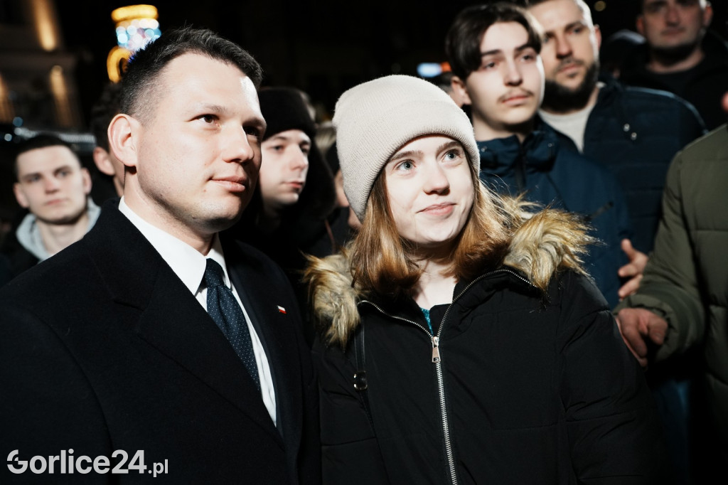 Mentzen - zdjęcia z mieszkańcami Gorlic (26.01.)