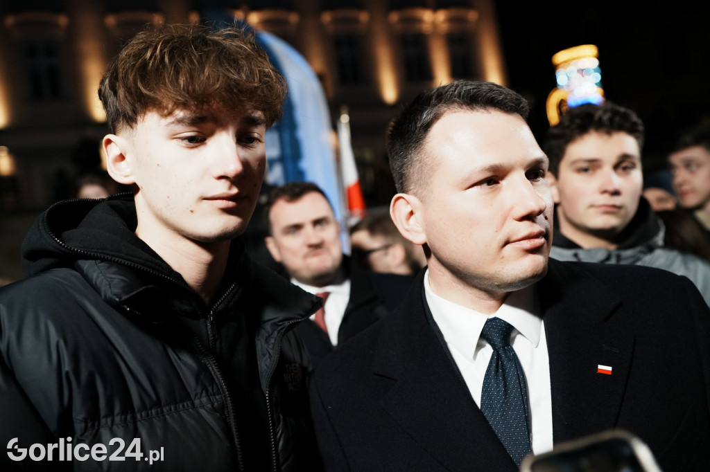 Mentzen - zdjęcia z mieszkańcami Gorlic (26.01.)