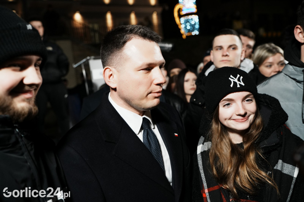 Mentzen - zdjęcia z mieszkańcami Gorlic (26.01.)