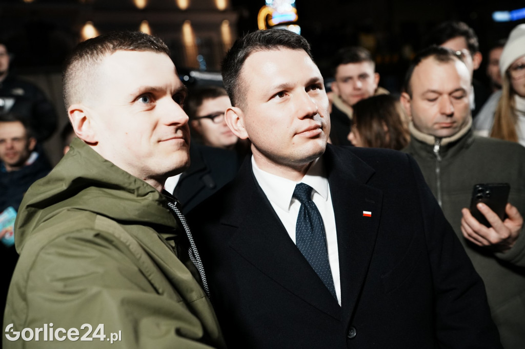 Mentzen - zdjęcia z mieszkańcami Gorlic (26.01.)