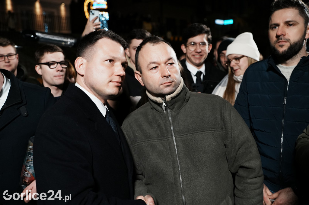Mentzen - zdjęcia z mieszkańcami Gorlic (26.01.)
