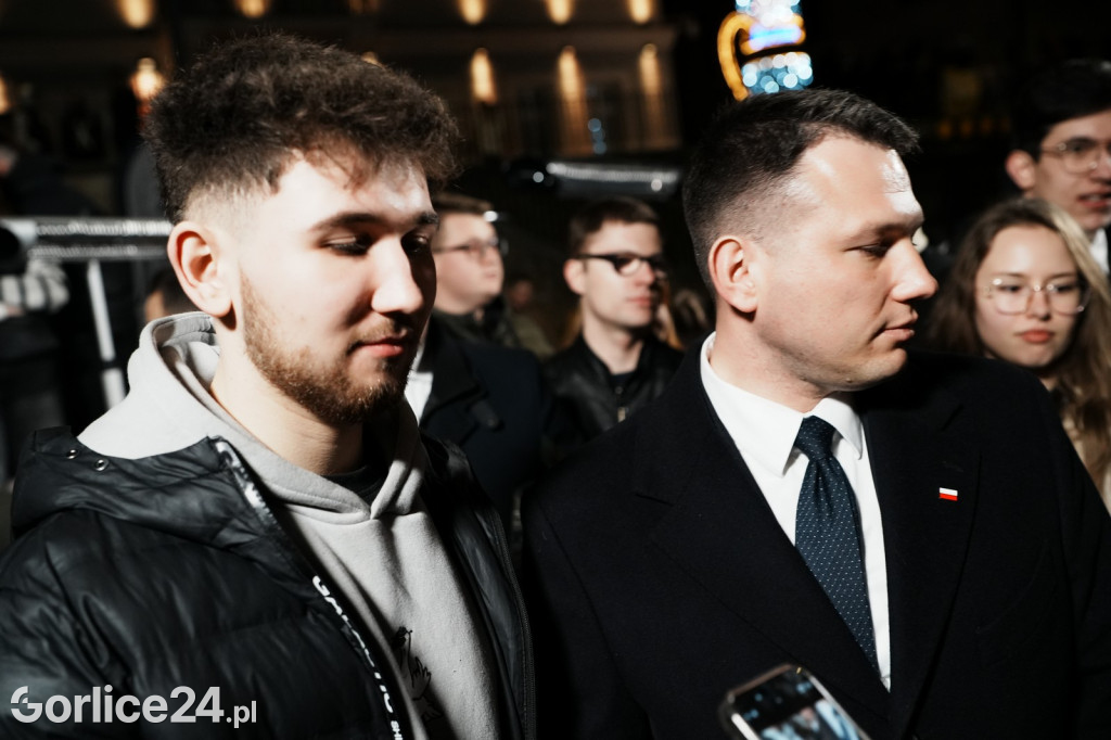 Mentzen - zdjęcia z mieszkańcami Gorlic (26.01.)