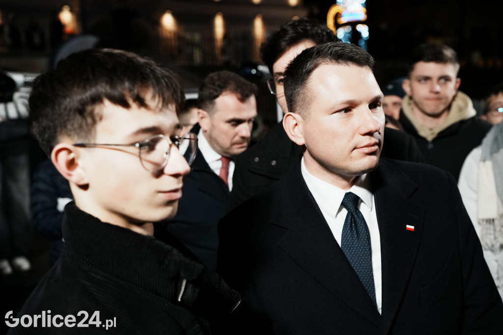 Mentzen - zdjęcia z mieszkańcami Gorlic (26.01.)