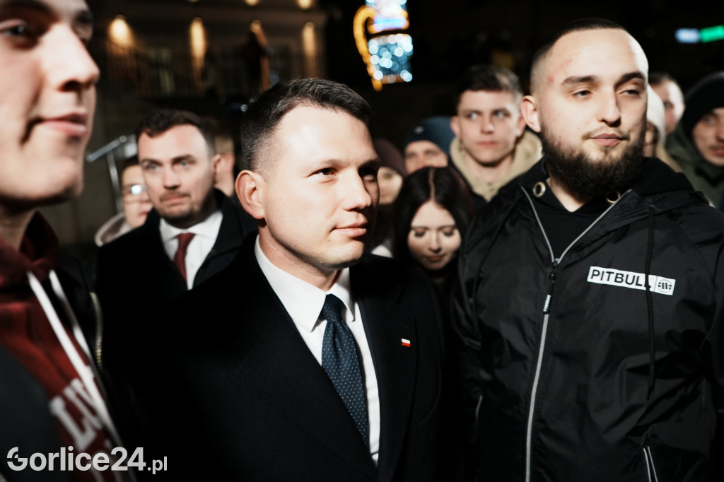 Mentzen - zdjęcia z mieszkańcami Gorlic (26.01.)