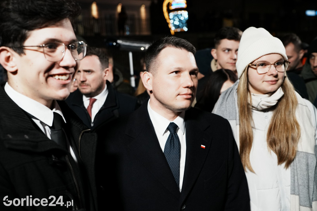 Mentzen - zdjęcia z mieszkańcami Gorlic (26.01.)