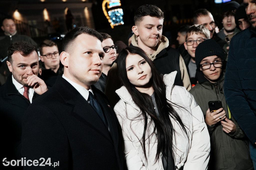 Mentzen - zdjęcia z mieszkańcami Gorlic (26.01.)
