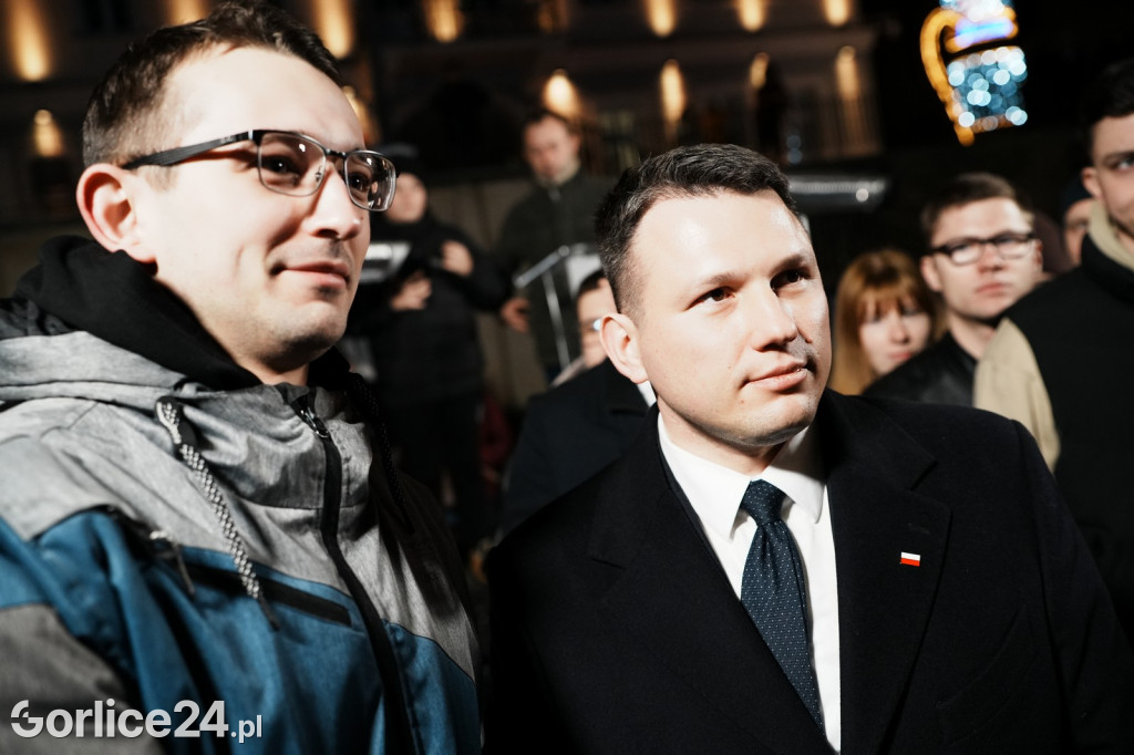 Mentzen - zdjęcia z mieszkańcami Gorlic (26.01.)