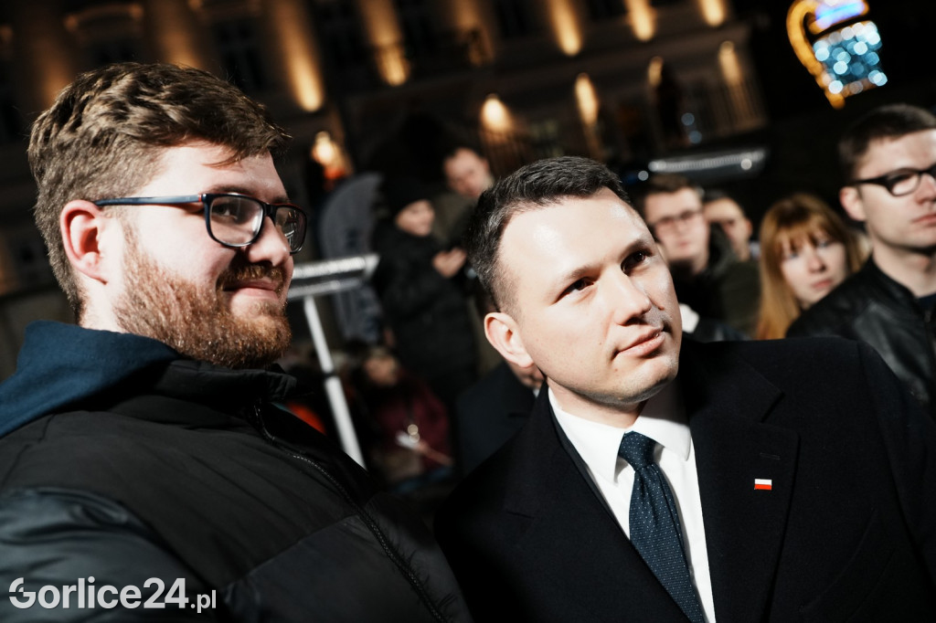 Mentzen - zdjęcia z mieszkańcami Gorlic (26.01.)