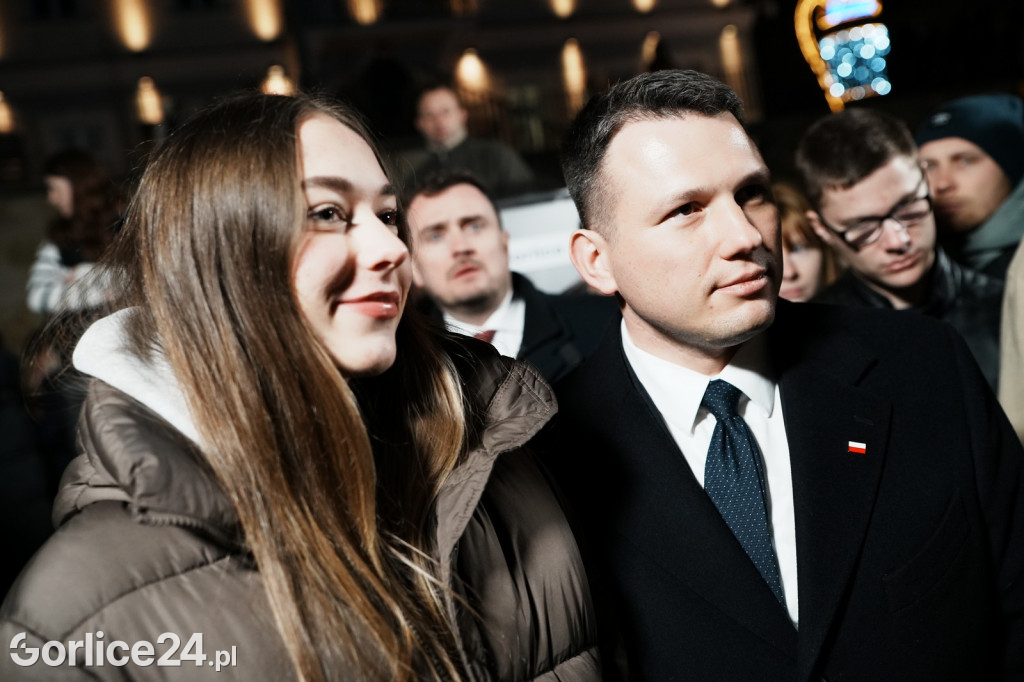 Mentzen - zdjęcia z mieszkańcami Gorlic (26.01.)