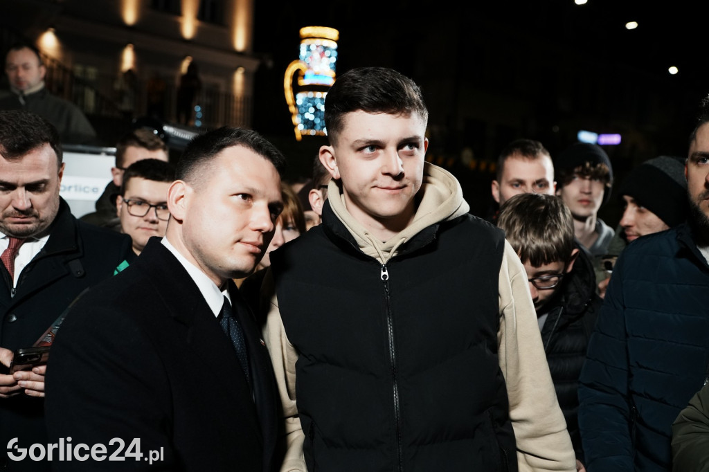 Mentzen - zdjęcia z mieszkańcami Gorlic (26.01.)