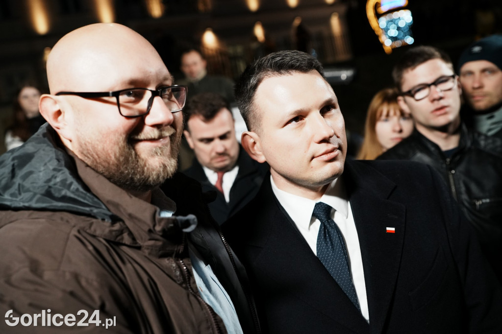 Mentzen - zdjęcia z mieszkańcami Gorlic (26.01.)