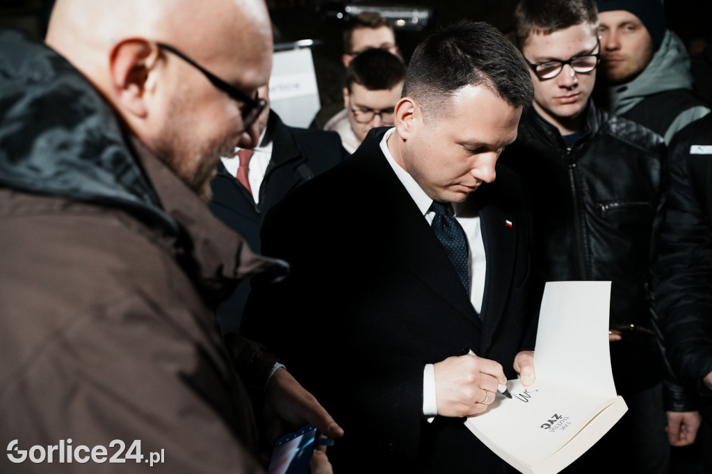 Mentzen - zdjęcia z mieszkańcami Gorlic (26.01.)