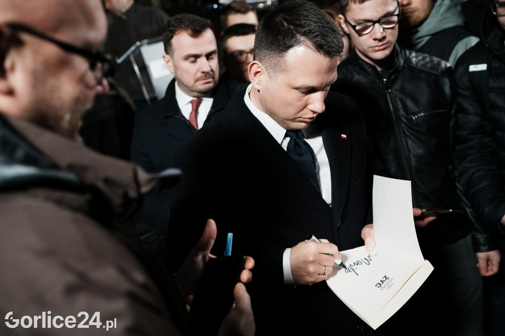Mentzen - zdjęcia z mieszkańcami Gorlic (26.01.)