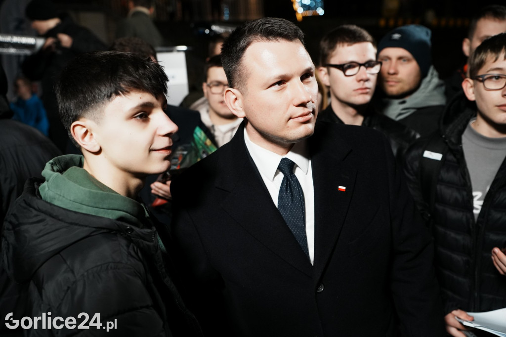 Mentzen - zdjęcia z mieszkańcami Gorlic (26.01.)