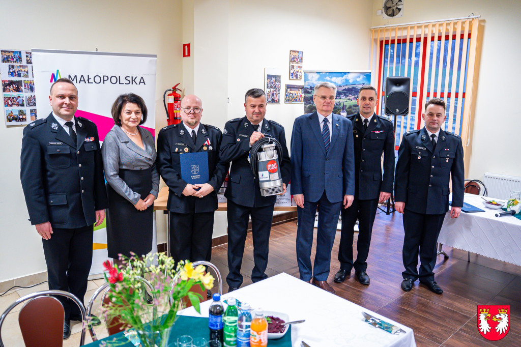 Przekazanie pomp strażackich dla OSP