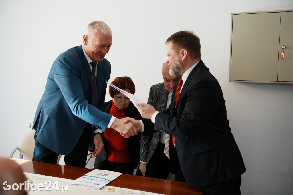 Podpisanie umowy o współpracy w gorlickim \'Medyku\'
