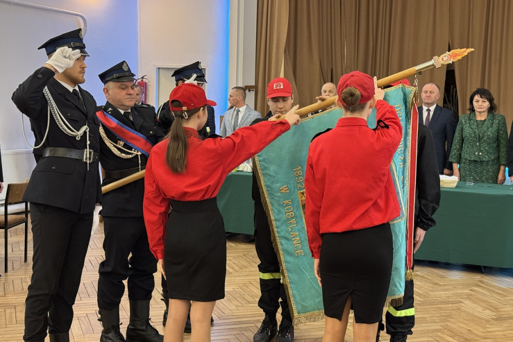 Ślubowanie MDP przy OSP Kobylanka