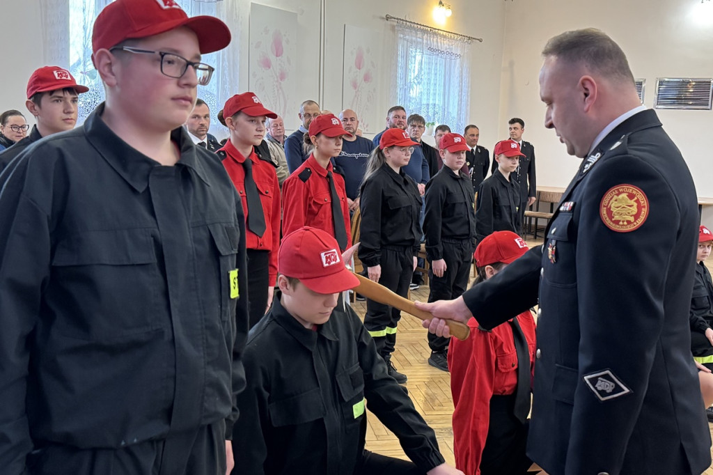 Ślubowanie MDP przy OSP Kobylanka