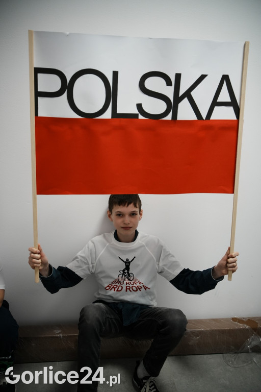 Otwarcie hali sportowej w Ropie (17.02.)