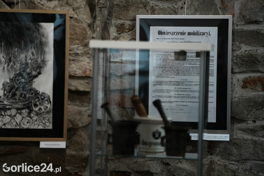 Wernisaż wystawy „Dni Grozy. 110 rocznica Bitwy Gorlickiej”