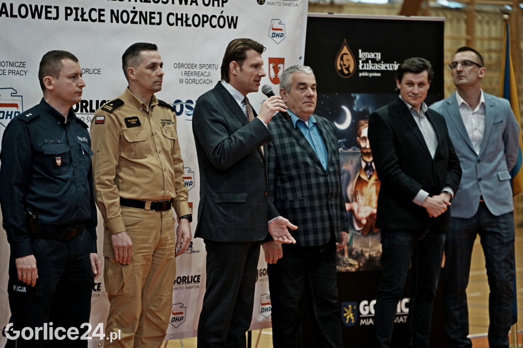 Wojewódzkie Mistrzostwa OHP w Piłce Halowej w Gorlicach