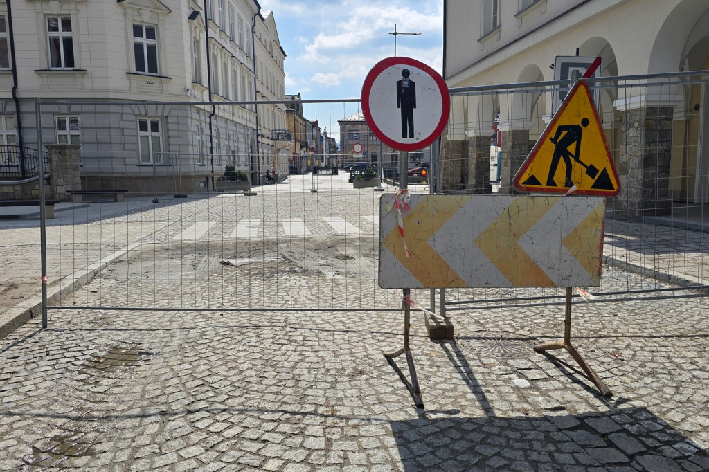 Remont uliczek przy Rynku (13.04.)