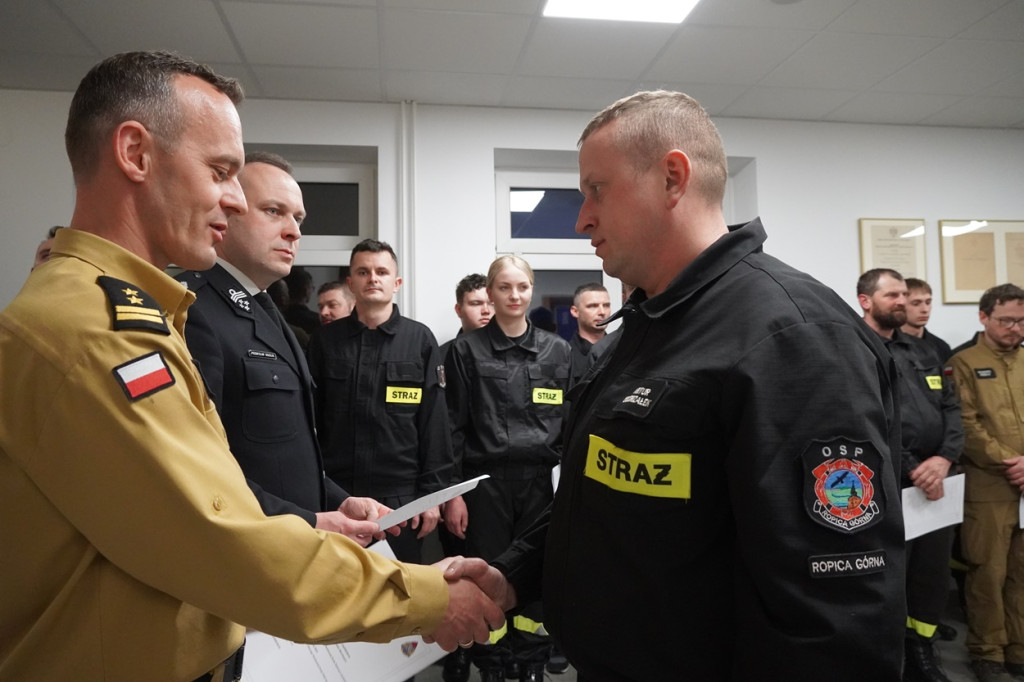 48 druhen i druhów OSP ukończyło kurs podstawowy