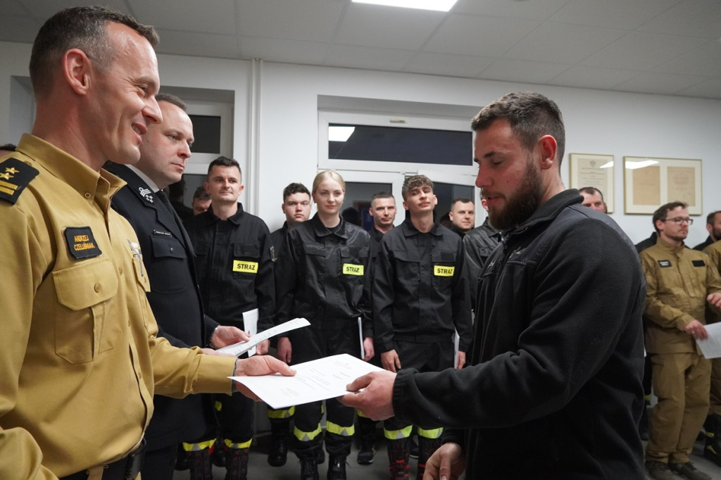 48 druhen i druhów OSP ukończyło kurs podstawowy