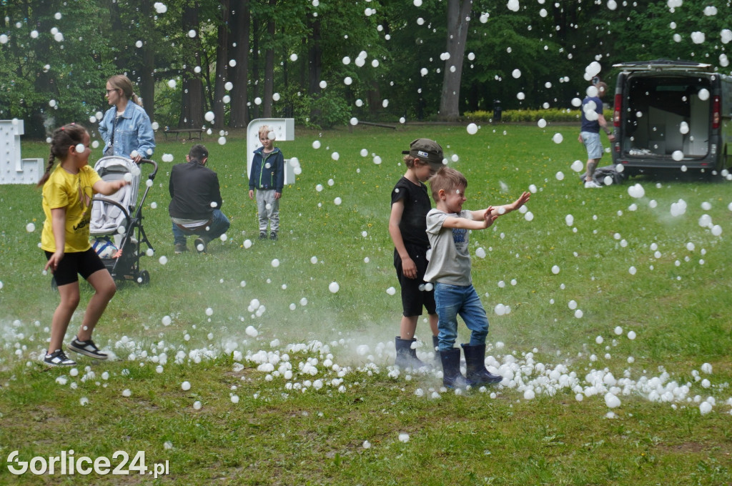 Bańkowa polana w parku miejskim (03.05)