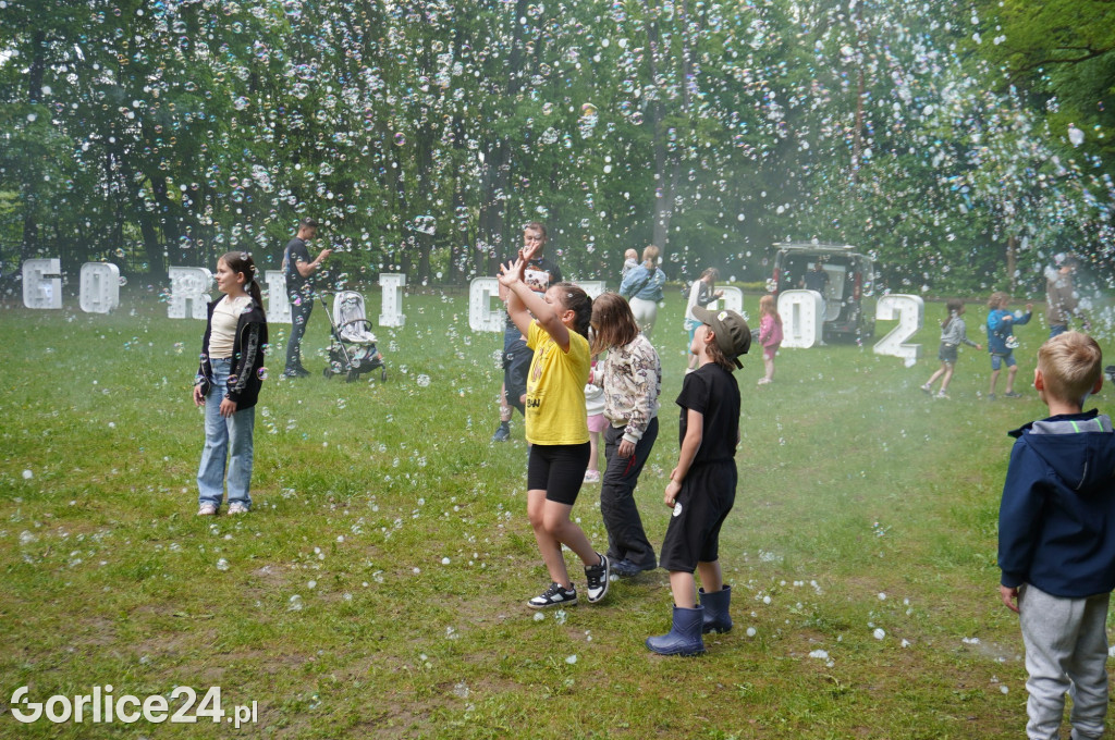 Bańkowa polana w parku miejskim (03.05)
