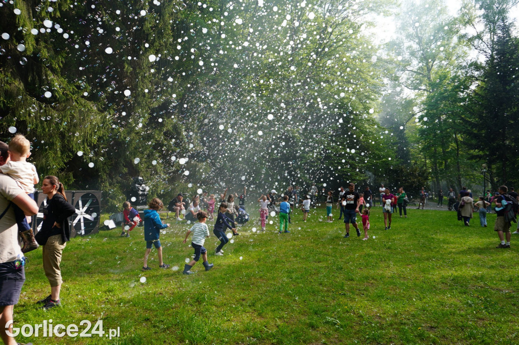 Bańkowa polana w parku miejskim (03.05)