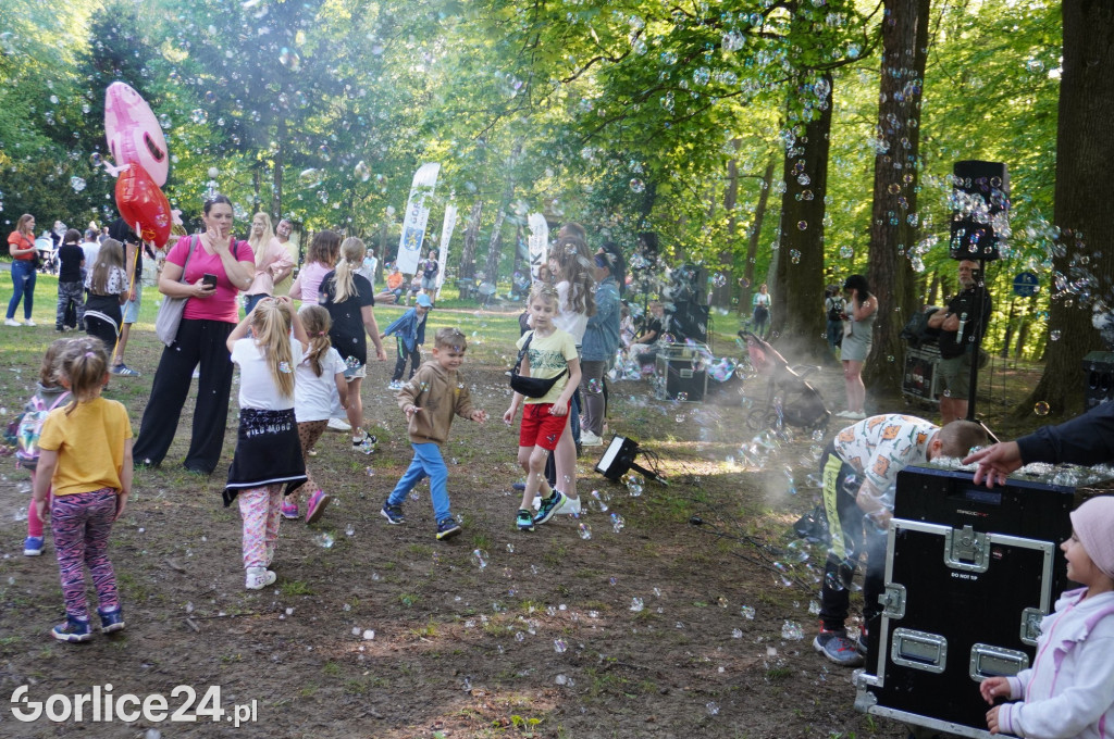 Bańkowa polana w parku miejskim (03.05)