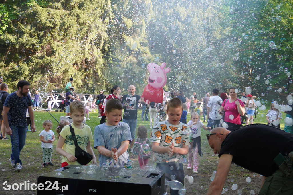 Bańkowa polana w parku miejskim (03.05)