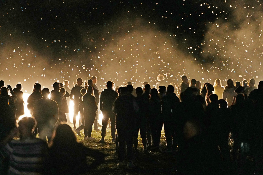 Festiwal Światła - iluminacja w Parku Miejskim (03.05.)