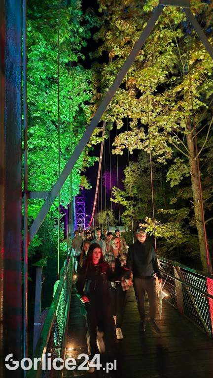 Festiwal Światła - iluminacja w Parku Miejskim (03.05.)