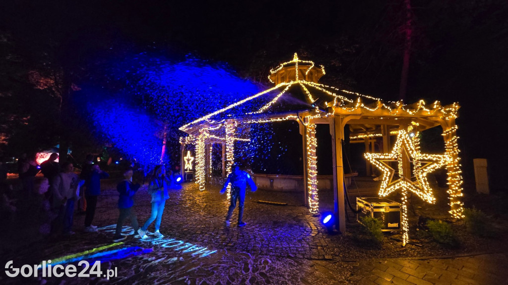 Festiwal Światła - iluminacja w Parku Miejskim (03.05.)