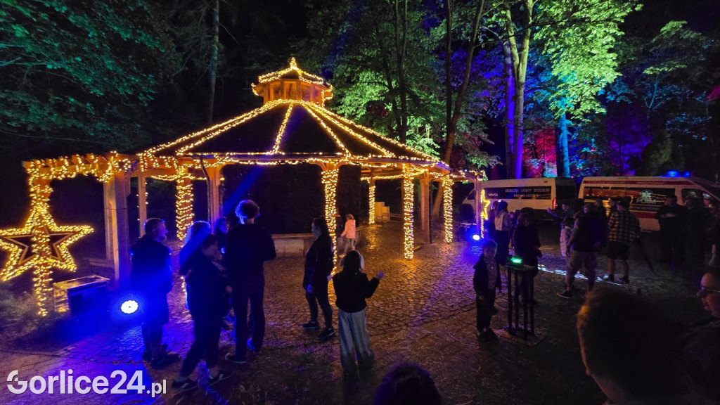 Festiwal Światła - iluminacja w Parku Miejskim (03.05.)