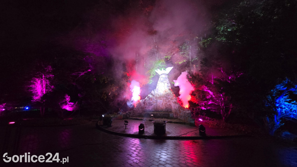 Festiwal Światła - iluminacja w Parku Miejskim (03.05.)