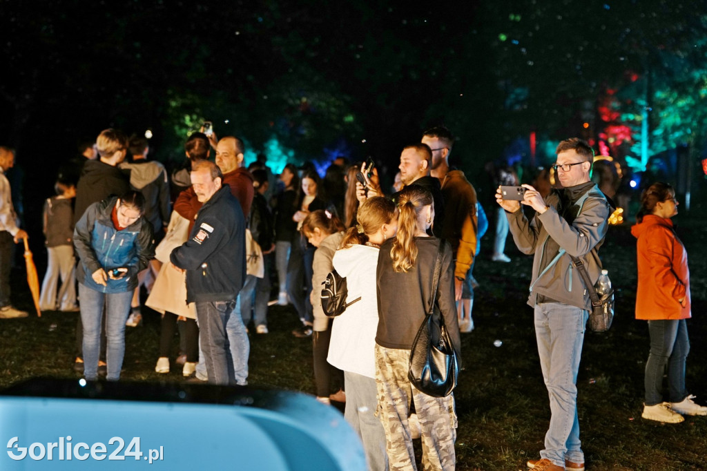 Festiwal Światła - iluminacja w Parku Miejskim (03.05.)