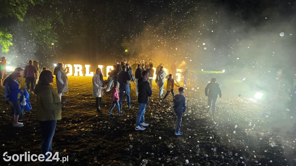 Festiwal Światła - iluminacja w Parku Miejskim (03.05.)