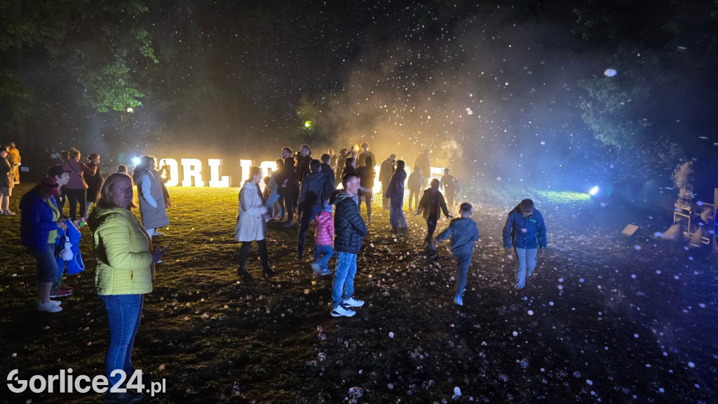Festiwal Światła - iluminacja w Parku Miejskim (03.05.)