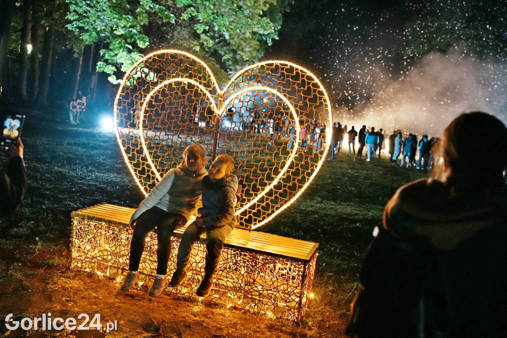 Festiwal Światła - iluminacja w Parku Miejskim (03.05.)