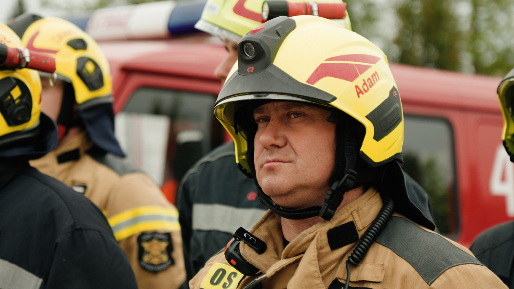 Ćwiczenia strażaków-ochotników w Moszczenicy (10.05.)