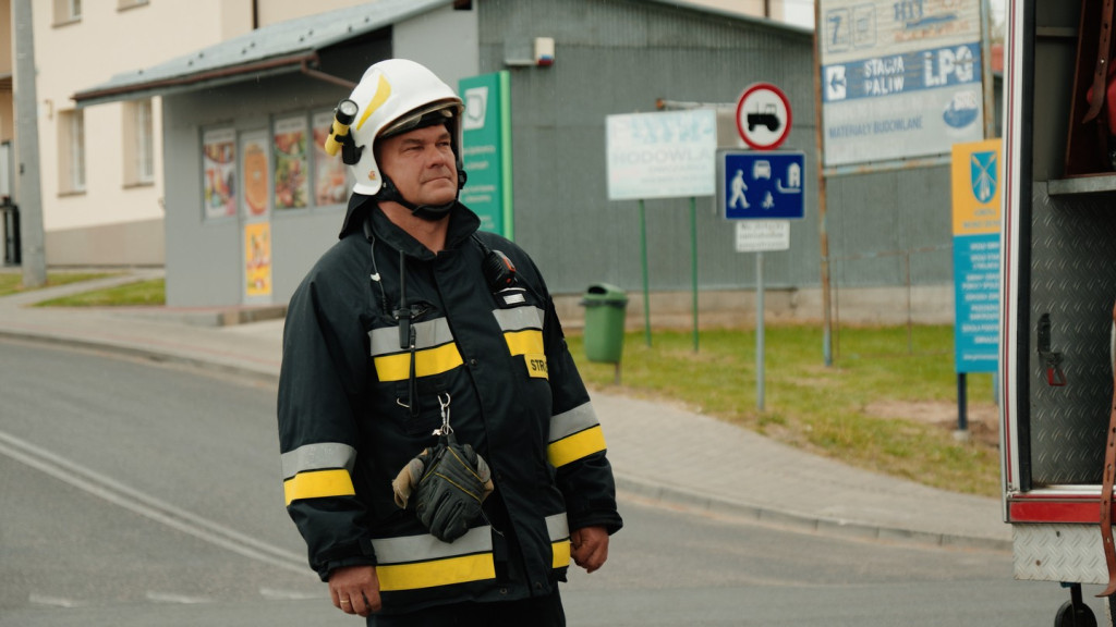 Ćwiczenia strażaków-ochotników w Moszczenicy (10.05.)