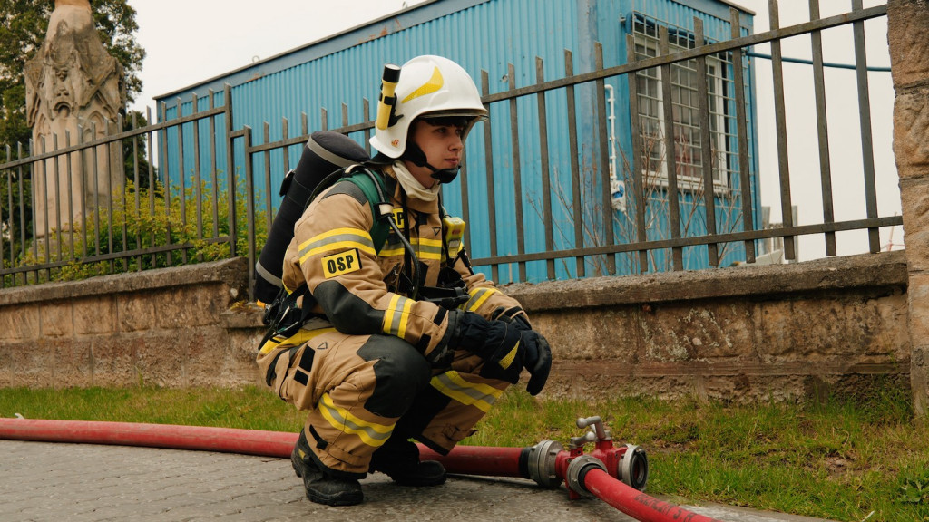 Ćwiczenia strażaków-ochotników w Moszczenicy (10.05.)