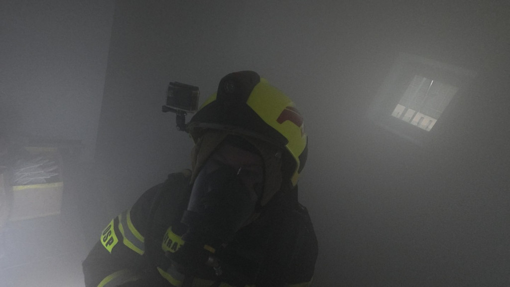 Ćwiczenia strażaków-ochotników w Moszczenicy (10.05.)